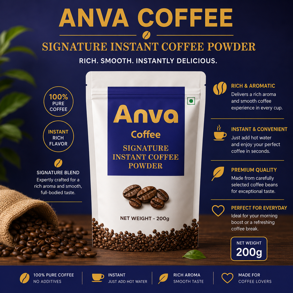 Instant Coffee – Signature Instant by House of Anva